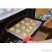 SimpliFine Baking Liner Reusable Silicone Baking Mat Sheet Professionals Prefer Best Half Size Heat Resistant Mat Promote Healthy Baking with This Fantastic Pastry & Cookie Sheet Bakeware Non-Slip Baking Pan Liner for the Gourmet Baker In You - B00UL1D9TC